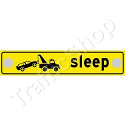 Autobord SLEEP zuignap 25x5cm